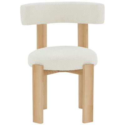 Eugenia 19.5'' H Leather Upholstered Pine Armchair