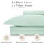 Ensemble de housse de couette en lin vert clair Southshore Fineens-1944171969-1947770596