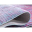 Tapis bleu / fuchsia à motif abstrait Norge-25128820