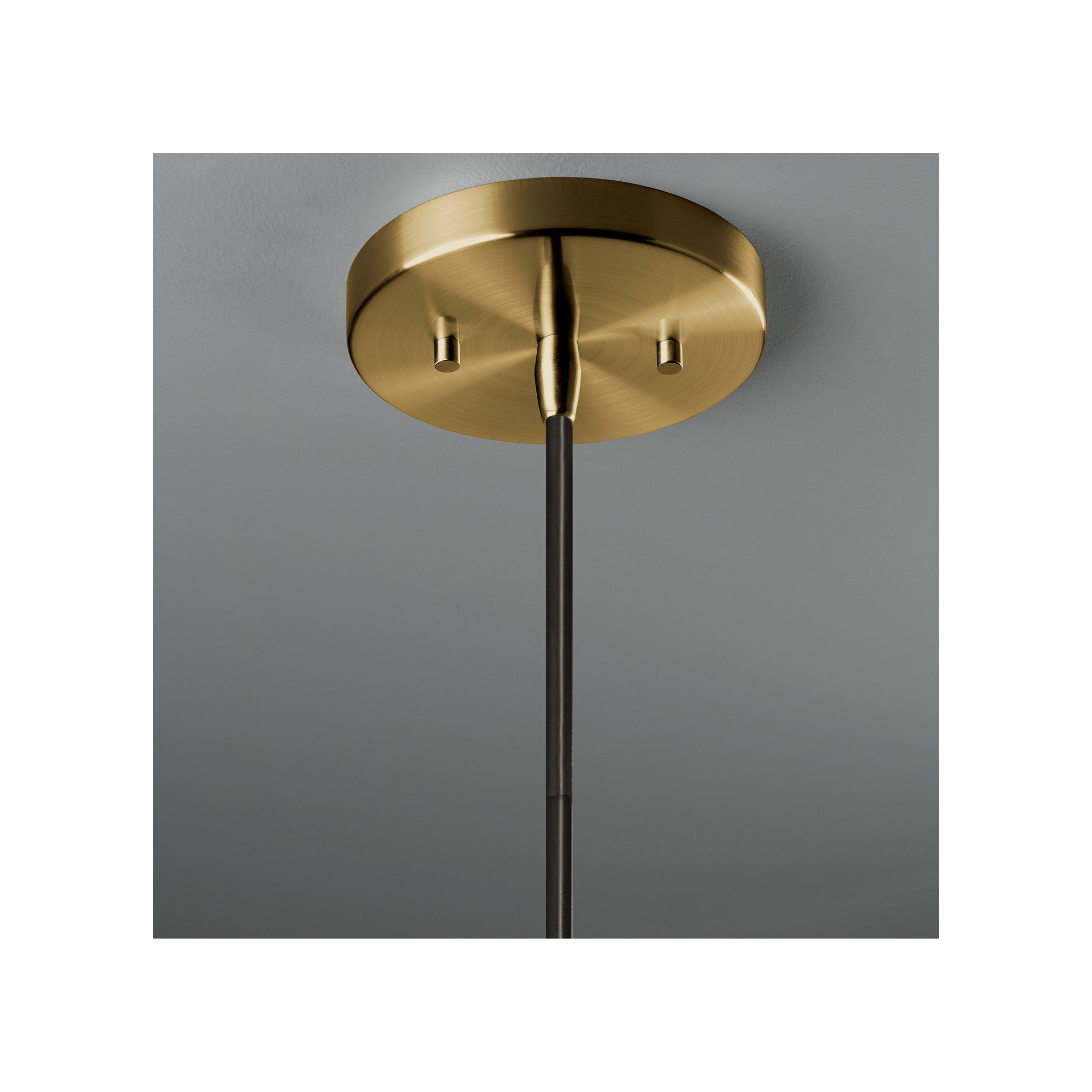 Leni Single Light Ceramic Dimmable Pendant, Antique Brass, Antique Copper