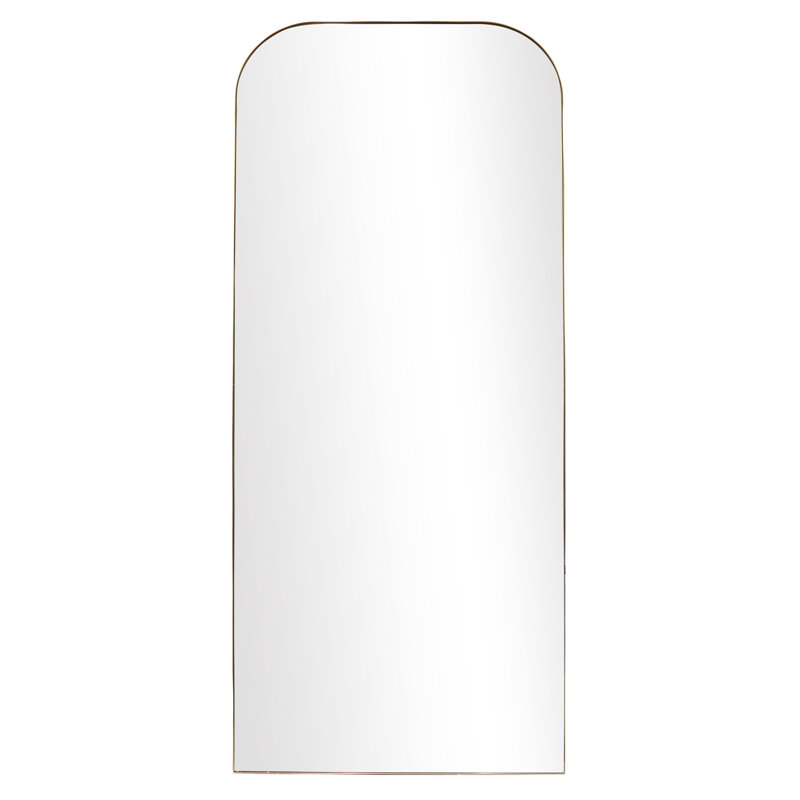 Steel Flat Floor Mirror