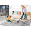 Tapis crème / beige / médaillon de la collection pour la salle à manger, la salle à manger et le bureau-1249927130