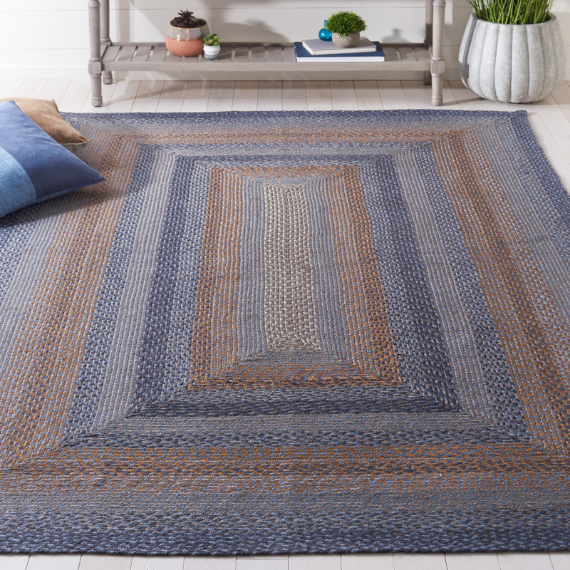 Tapis gris / brun Brd652, Rectangle 5 pi x 8 pi