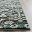 Tapis turquoise / crème Bristol Point-19263461