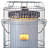 Kero World 23,800 BTU Portable Indoor Kerosene Wick Convection Heater, Gray