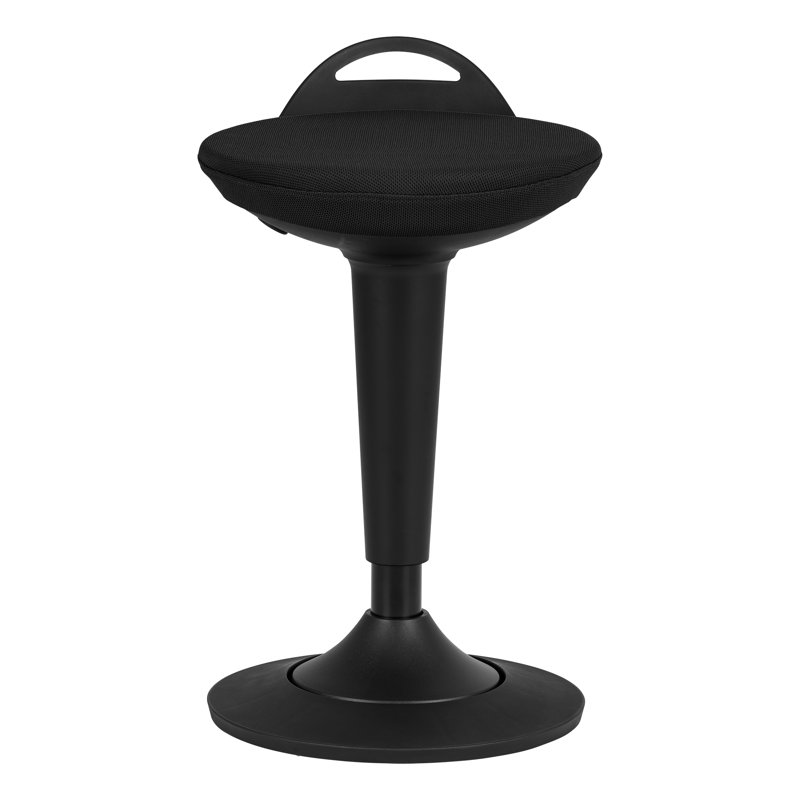 Tabouret Wobble, Noir, noir, noir, noir