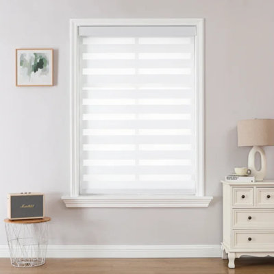 Store sans fil à double couche avec abat-jour à roulettes Pro Zebra