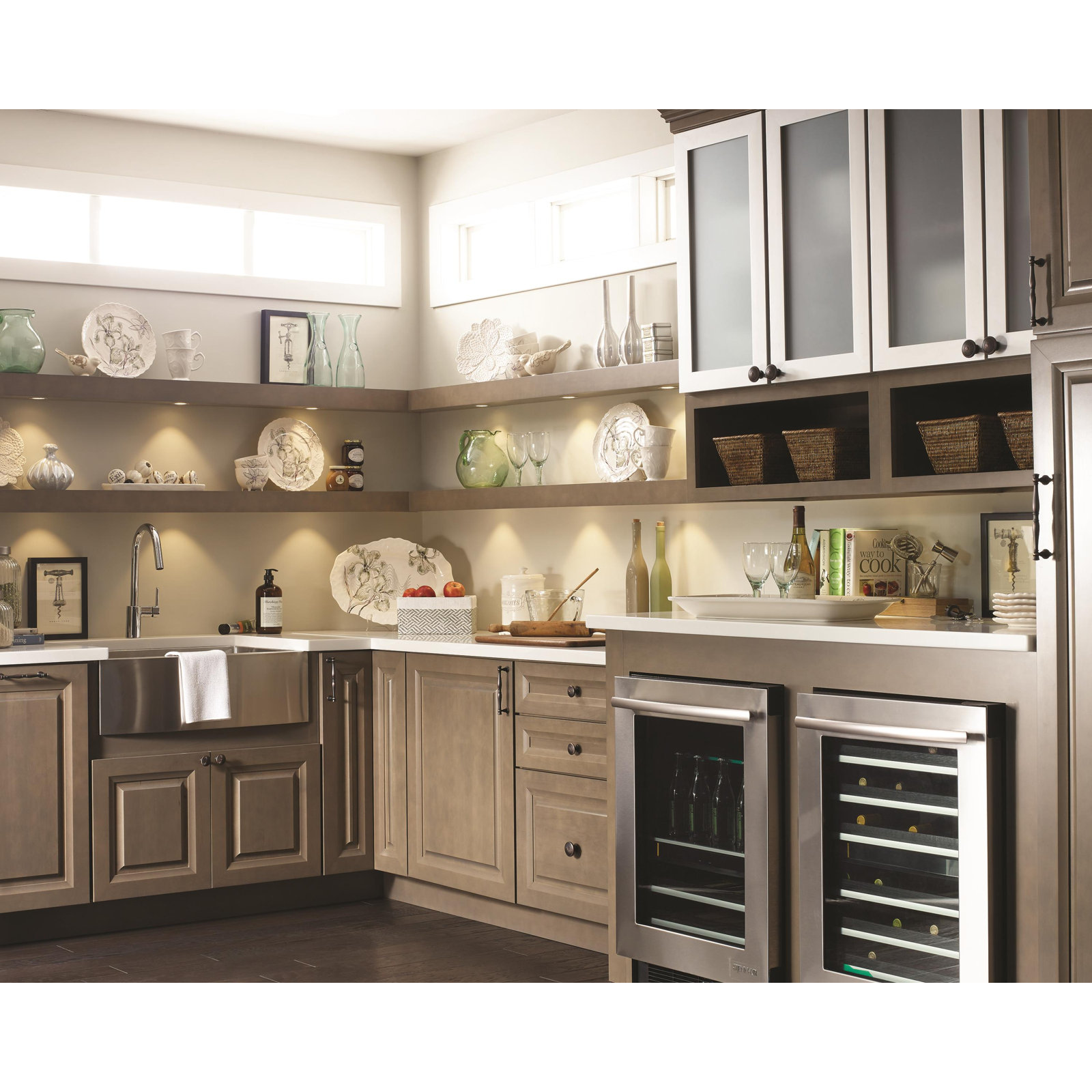 Crawford Bar Cabinet Pull, Oil Rubbed Bronze, 3.75"