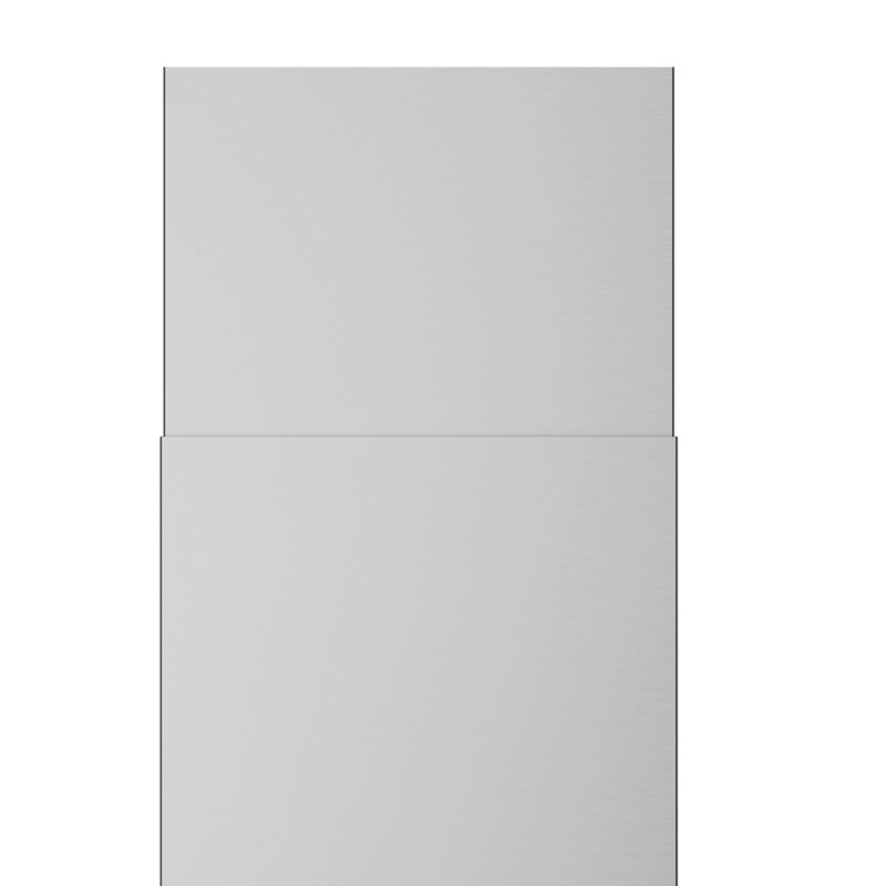 Monogram 36" Island Pyramid Chimney Vent Hood With Air Quality Sensors, 14", In-Line, Externally Vented