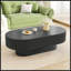 Table basse ovale élégante de 43,3 po-1223986413