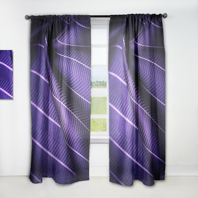 Velvet Room Darkening Single Curtain Panel, 52" W x 95" L