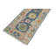 Tapis bleu unique de 2 pi 8 po x 18 pi 11 po Rouchon