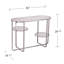 Console à miroir Maxina avec rangement