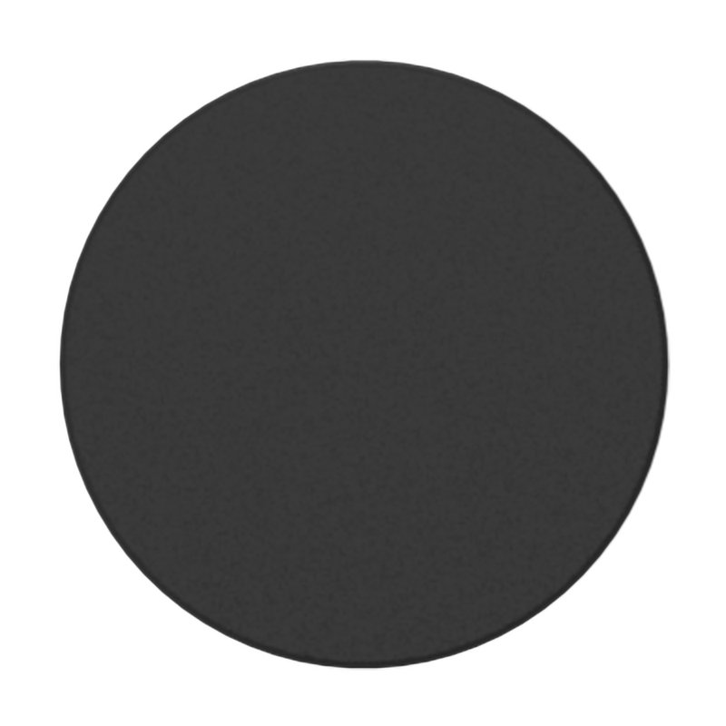 4404 Contemporary Knob, 1.25", Satin Black