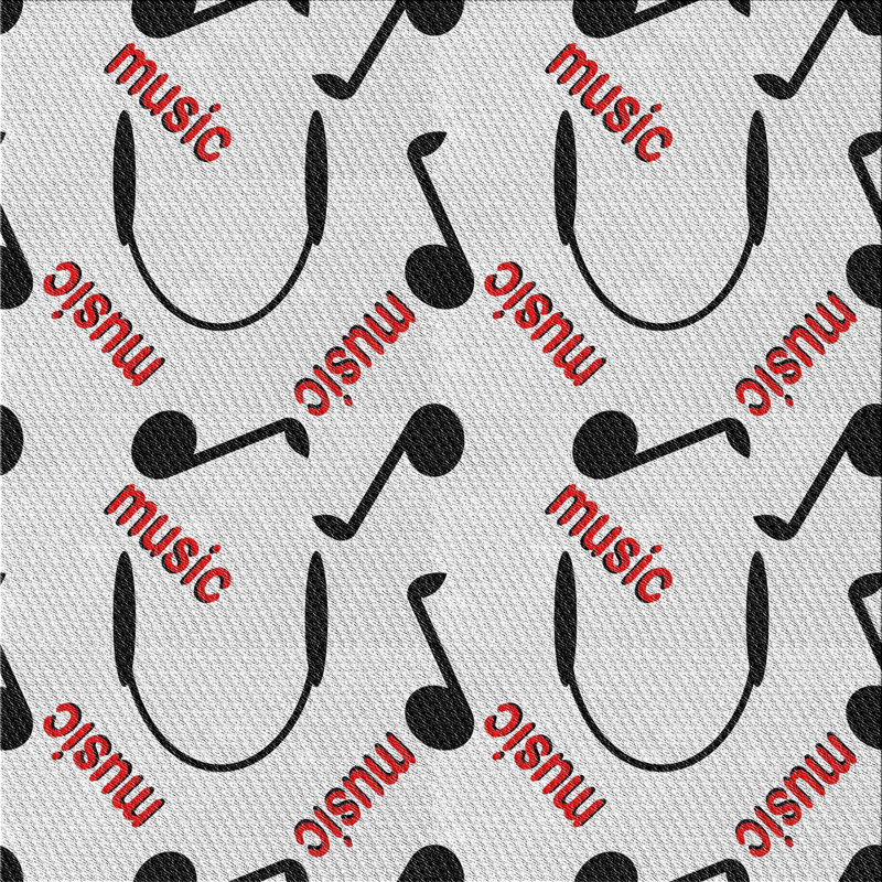 Tapis noir/rouge/gris tissé à la machine, Carré 6 pi