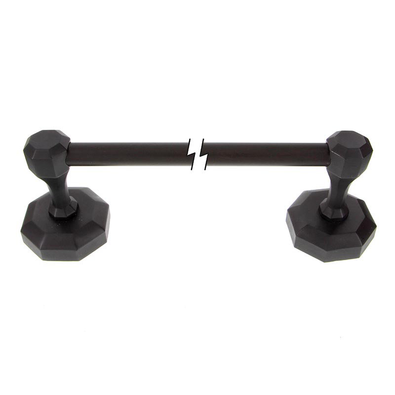 Archimedes Towel Bar, Antique Brass, 2.5" H x 20.5" W x 3.5" D