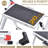 2 Stepsstepladder, Foldable, Ladder With Non-Slip Rubber Mat, Step Stool With Release Button, Lightweight Steel, For Up To 150 Kg