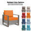 Coussin de siège / dossier de remplacement pour l'extérieur 6 po-1442249705-1415895404-1442249707
