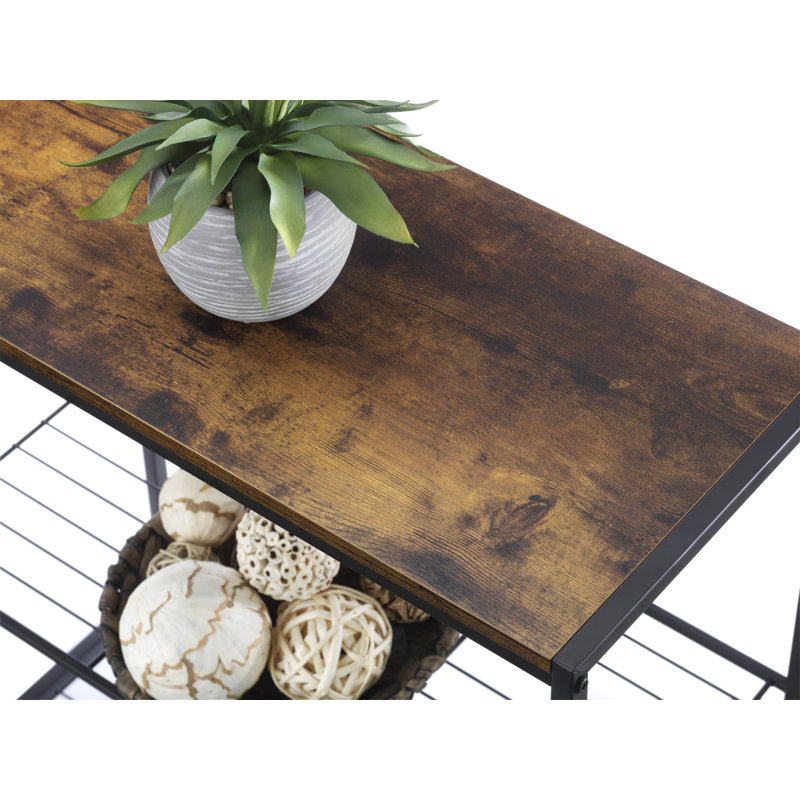 Anotidaishe 24.8'' W Shelving Unit with Wheels