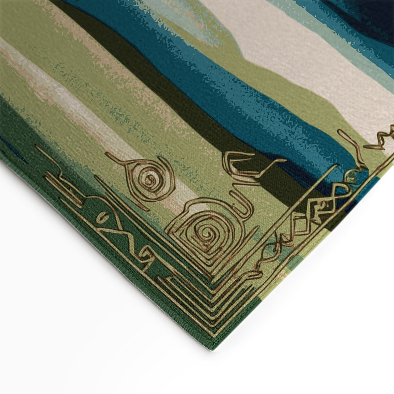 Solstice Glow Indoor And Outdoor Area Rug, Rectangle 3' x 5'