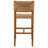 Bran Solid Wood Counter Stool-61272589-61272590