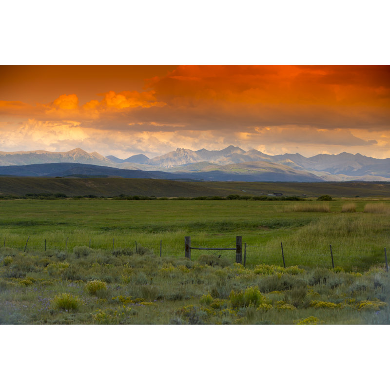 " Rocky Mountain Evening ", 24" H x 36" W  