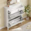 Armoire de rangement pour chaussures 16 paires avec tiroir-102341976