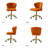 Alice Ergonomic Task Chair with Tufted Back-1082889852