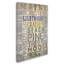 « maine 3 », art textuel sur toile tendue-21937923