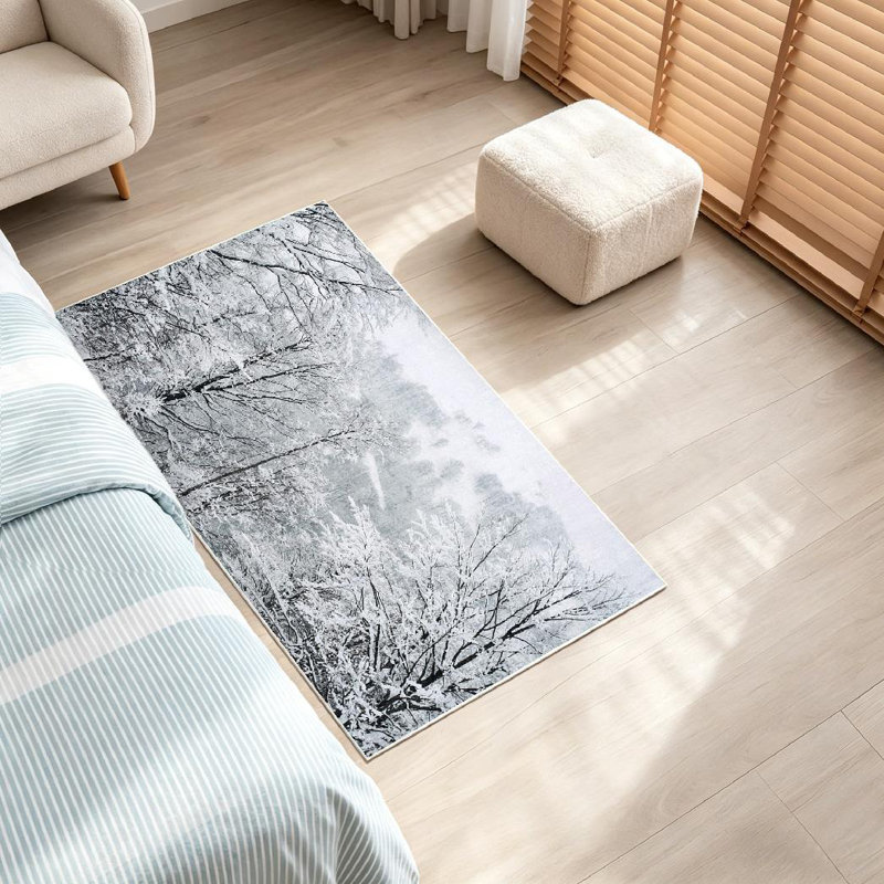 Tapis vert lavable à la machine, Rectangle 32" x 47"