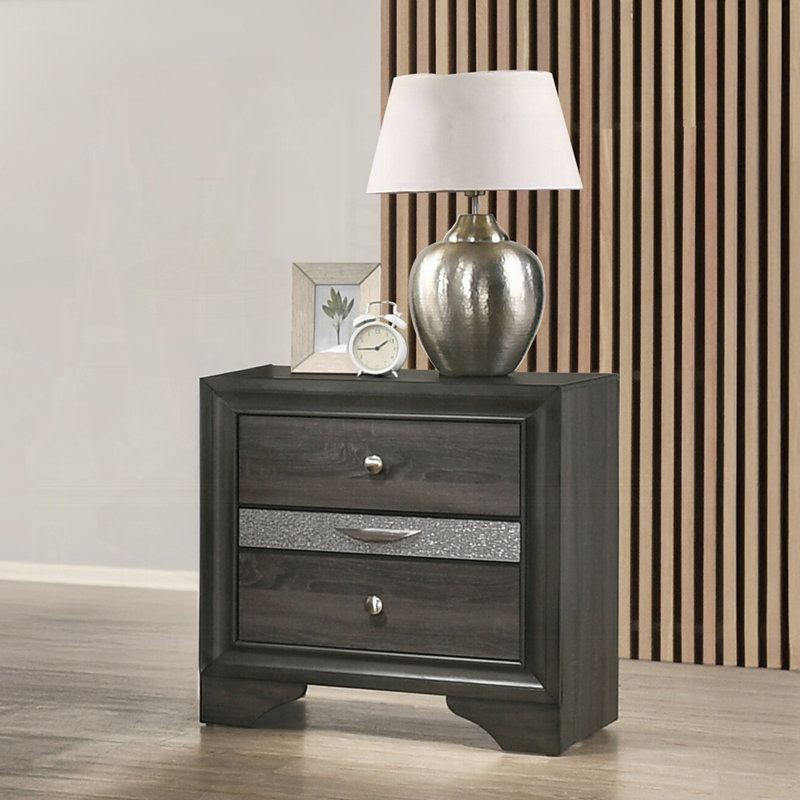 Nightstand, Gray