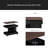 Adjustable End Table With Wheels, Modern Multifunctional Sofa Side Table With Lift-Top, 360°Rotating Top And Storage Space For Living Room, Small Space-1971074721