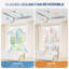Ventilateur de plafond à 3 pales en bois massif 60 po avec télécommande Kemp-245141432