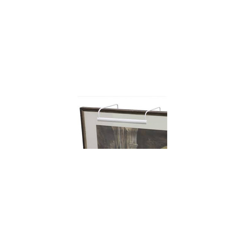 Frame Mounted Picture Light, White, 7.5" H x 40" W x 8" D