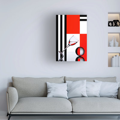 Renee Doyle A Drop Of Shapes And Colours Canvas Art