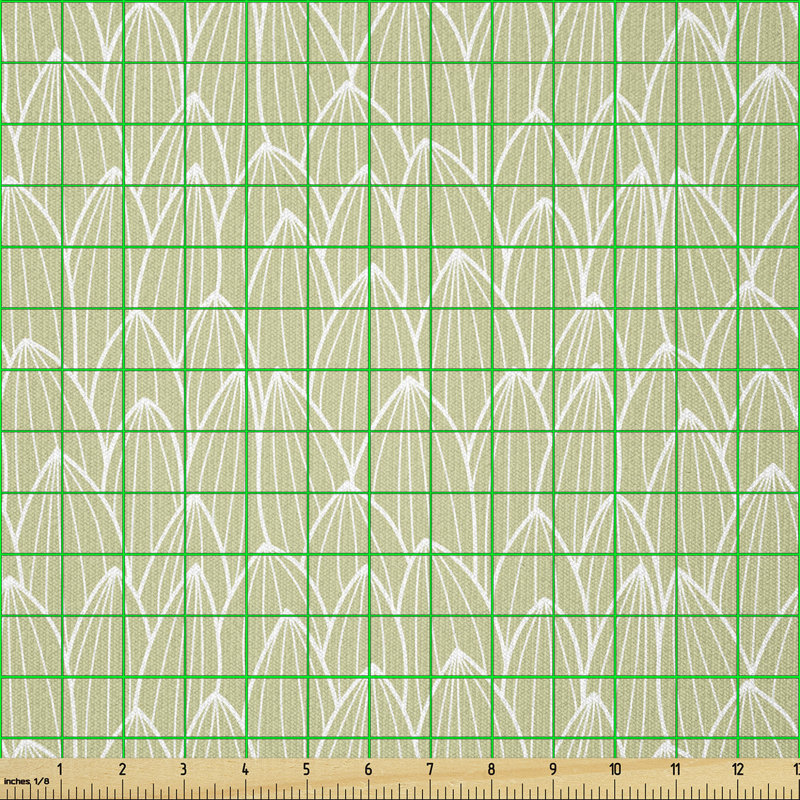 Deelip Cactus Grid Exotic Succulent Multi-Purpose Fabric