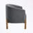 Upholstery Accent Chair with wooden legs-1210072381