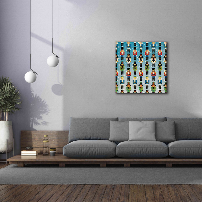 «Nutcracker Pattern Bright I» par Ryan Fowler, H 37 po x l 37 po x P 1,5 po