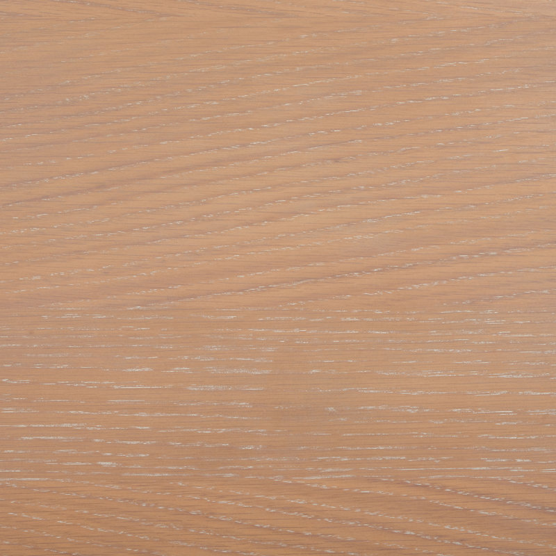 Table de chevet 23,6 po à 2 tiroirs Iriye, Naturel
