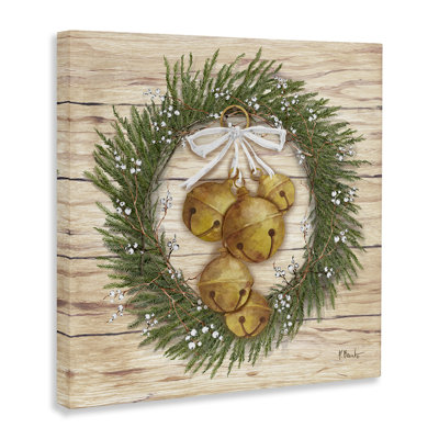 Art mural  Winter Bells Wreath par Paul Brent