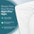 Fitted Hospital Bed Sheet – Twin XL 36" x 80" x 9", 100% Cotton – Soft, Breathable & Durable, Deep Pocket Sheet for Hospital & Adjustable Beds -114706803