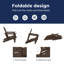 Chaise Adirondack en acier PEHD pliable-1803114184