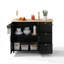 135 cm W Kitchen Island with-1388280357