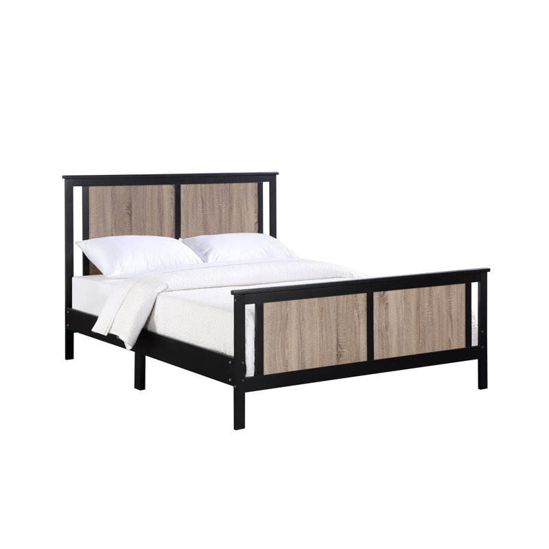 Connelly Full Bed and Nightstand Bundle, White, Full/Double
