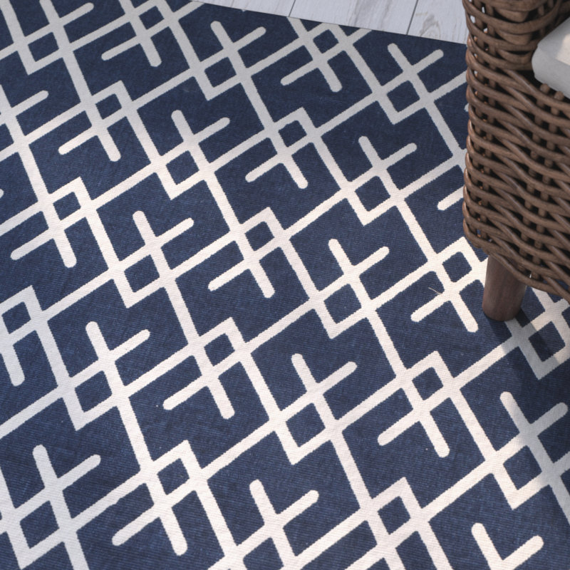 Tapis en jute tissé à la main Branford Cedar Brook, Rectangle 8 pi x 10 pi