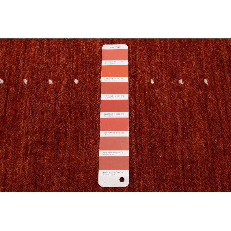 Tapis cuivre foncé Kashkuli Gabbeh 8 pi 0 po x 9 pi 9 po