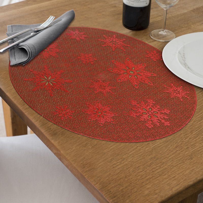 Napperon Pvc, Rouge
