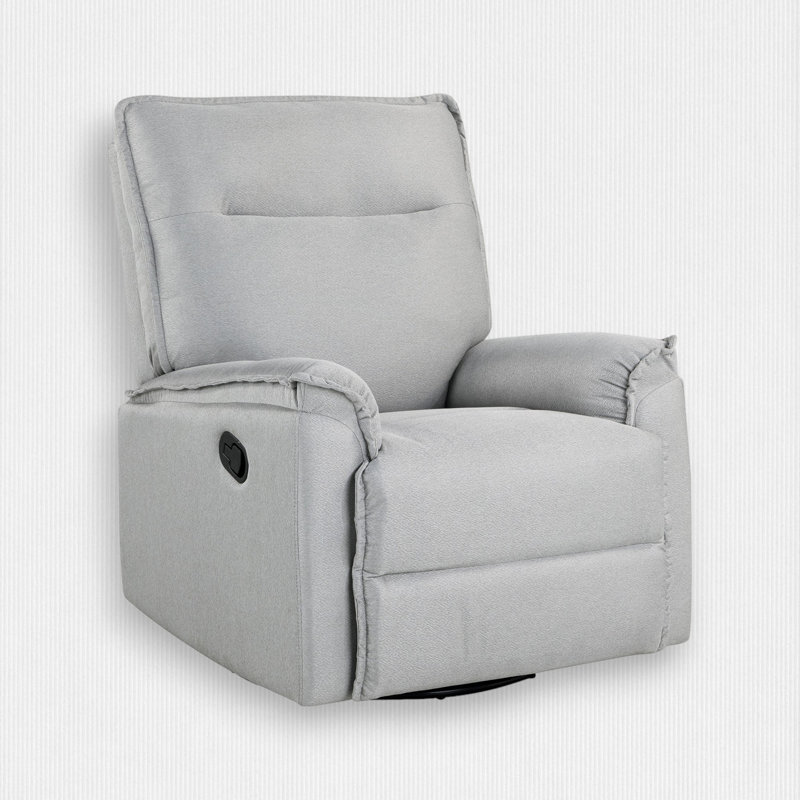 Fauteuil inclinable Sobine, Mélange de lin gris