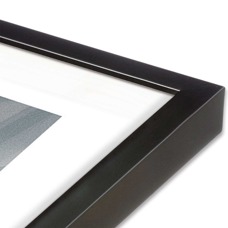 Sombre skydance II, Cadre photo simple en zinc vieilli, H 15,25 po x l 12,25 po