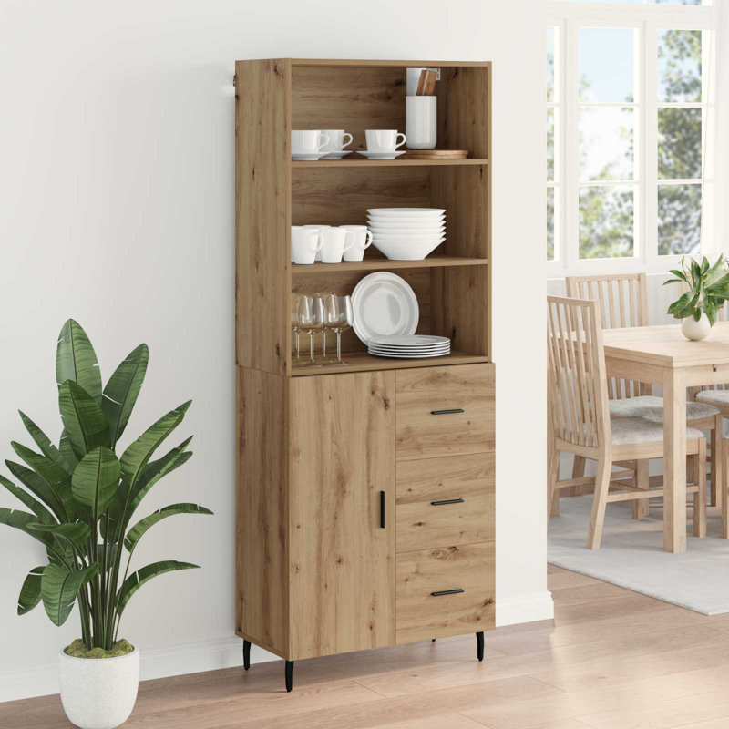 69.5cm Sideboard, Artisan Oak